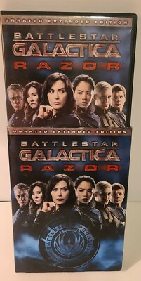 Battlestar Galactica: Razor (DVD, 2007, Unrated Extended Director's Cut) W/SLIP
