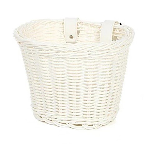"Handwoven Rattan Bike Basket – Handlebar Carrier for Adults & Kids (UK)" - Picture 8 of 10