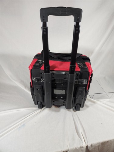 Husky Rolling Tool Bag 14 in. 13-Pocket Weatherproof Zippered Top Polyester New - Picture 3 of 11