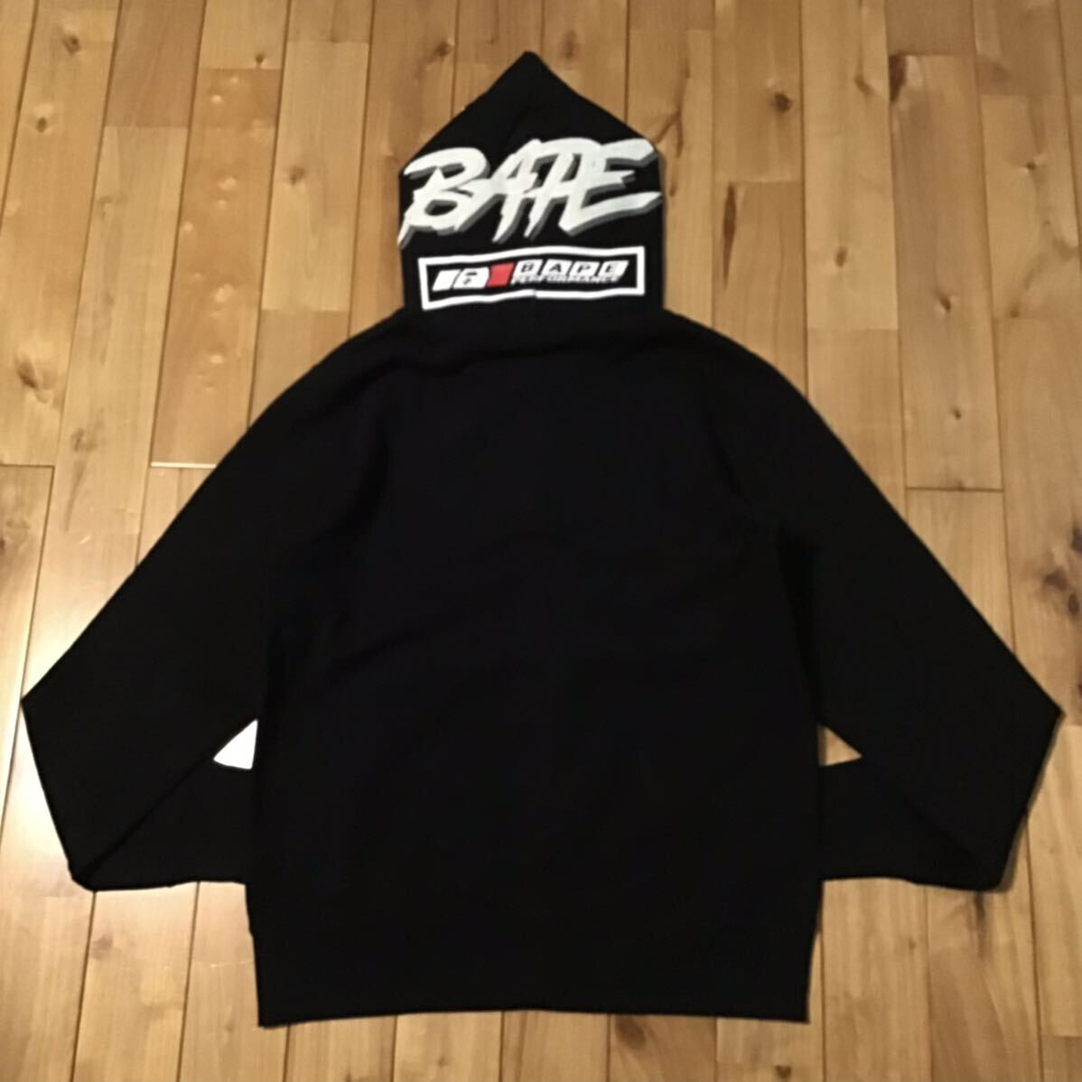 BAPE Motor sport full zip hoodie Black A Bathing Ape Size M