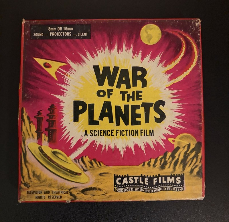 War Of The Planets - Vintage 1957 Super 8mm Sci Fi Film