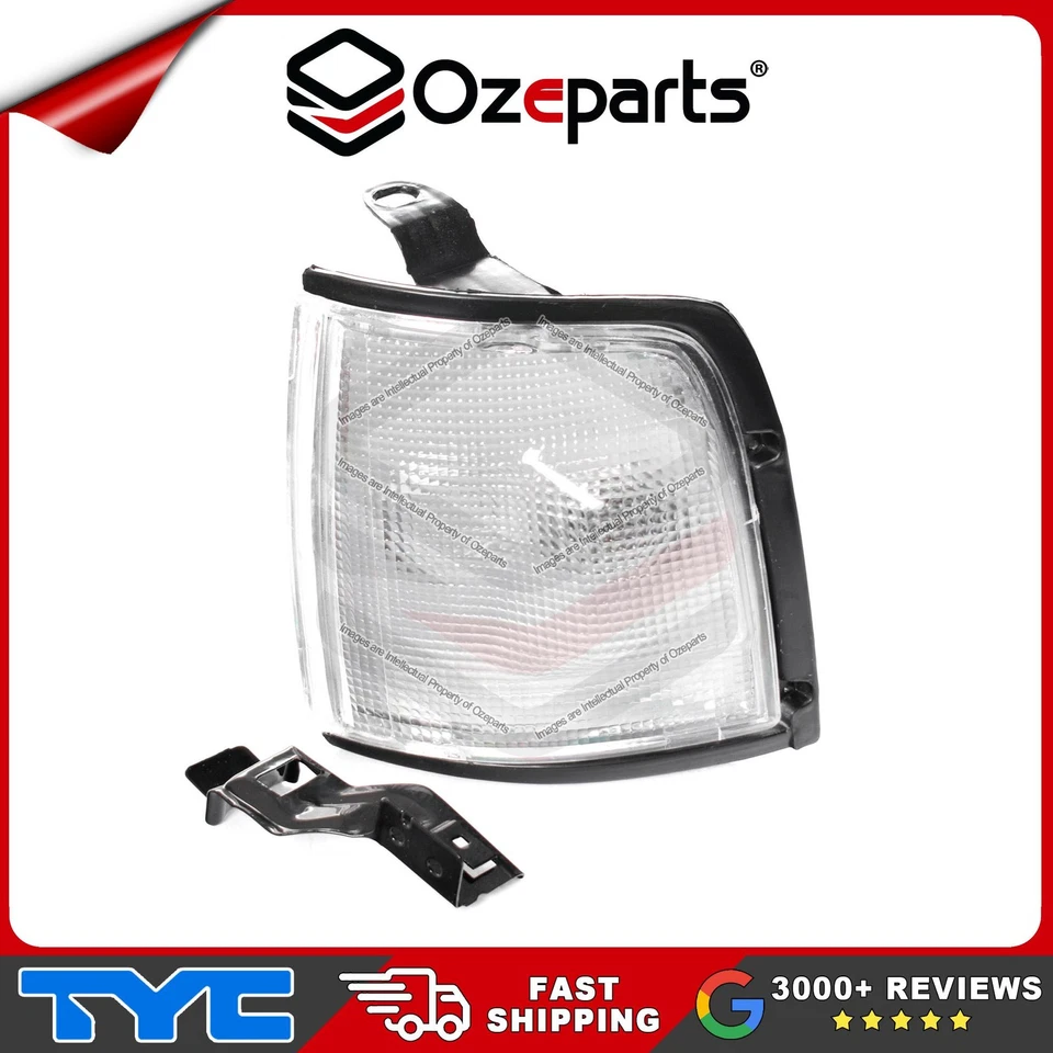 Set / Pair LH+RH Corner Light Park Lamp (Black) For Holden Rodeo TF Ute 91~97 - image 3 of 4