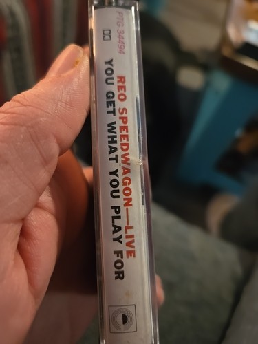 REO Speedwagon Live - You Get What You Play For (Cassette, 1977 CBS) - Picture 2 of 4
