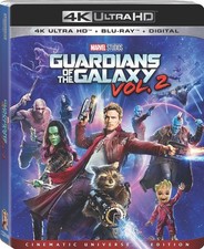 Guardians Of The Galaxy 2 4K UHD / Blu-ray  Digital NEW