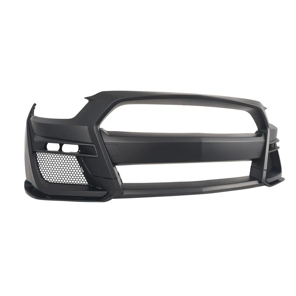 For 2015-2017 Ford Mustang GT500 Style Front Bumper Kit Conversion replacement Foto 3 de 4