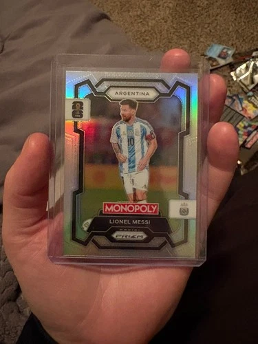 Lionel Messi 2026 FIFA World Cup Monopoly Prizm Silver Prizm – Argentina No.1