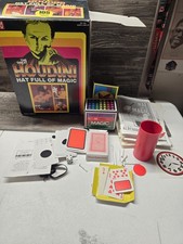 1987 The Great Houdini Hat Full Of Magic Toy Magic Set 105 No 952 Incomplete