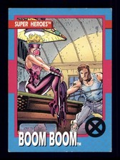28 Boom Boom Super Heroes Impel X-Men 1992 Trading Card TCG CCG