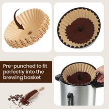 Coffee Urn Filters for Hamilton Beach 45 Cup, Natural Log Pulp, Chlorine Free