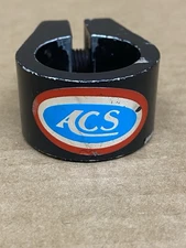 Acs Vintage Bmx Seat Post Clamp black GT04712 cycling