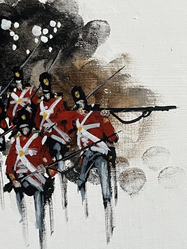 Brandon Cross - British - military painting - Black Watch / Highlander’s - Picture 8 of 17