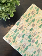 OPULENT TREE Design Print Tissue Paper Sheets Choose Size & Package Amount