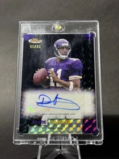 2024 Topps Finest Black Geometric /25 Daunte Culpepper Autograph #FBA-DC SSP Aut