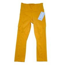 NWT Athleta Ultimate Stash II Capri Radiant Sunrise Size XS