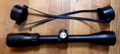 Bushnell Sportsman 3x-9x, 40 Waterproof Rifle Scope W/ Caps (72-3943)