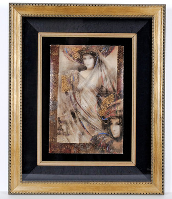 Csaba Markus ''Corinthian III'' Hand Signed Numbered L.E. 367/385 Framed Serigraph
