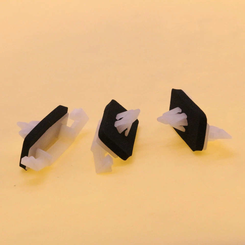 10 peças retentor de clipe de tira climática com selador para moldagem de teto compatível com Ford 5429796 - Imagem 4 de 4