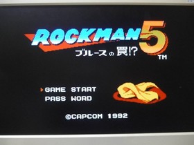 [Tube 00] [] Game Software FC Rockman 5 Blues' Trap (No Box Theory) Famicom