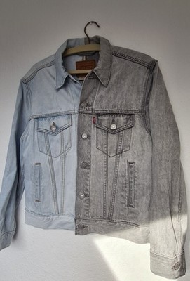 Levi Strauss¹ Jeansjacke, Gr. S, hellblau und hellgrau, Levis Logo