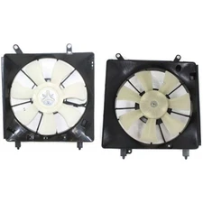 Radiator and A/C Condenser Cooling Fan For 2002-2006 Acura RSX Auto Transmission