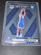 2024-25 Panini Mosaic - NBA Debut Jared McCain #263 (RC)