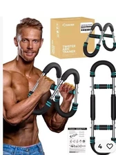 Saker Twister Arm Trainer Arm Force Rod  20-60 Pounds Brand New NO BOX