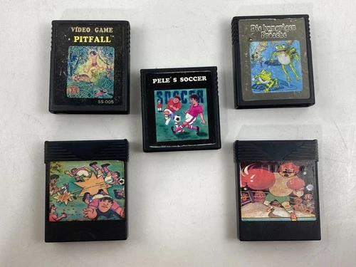 Atari 2600 Zellers COMPATIBLE Multi-Game Cartridge Taiwan RARE Lot 5