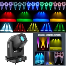 250W LED Moving Head Light Rotation Gobo Beam Stage DJ Disco DMX Spot Lighting