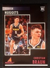 2022-23 Panini Chronicles - Pinnacle Christian Braun #93 Pink (RC)