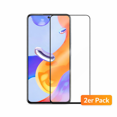 2x Panzerfolie Xiaomi Redmi Note 10 5G 10s 10 Pro Premium Full Cover Echtglas