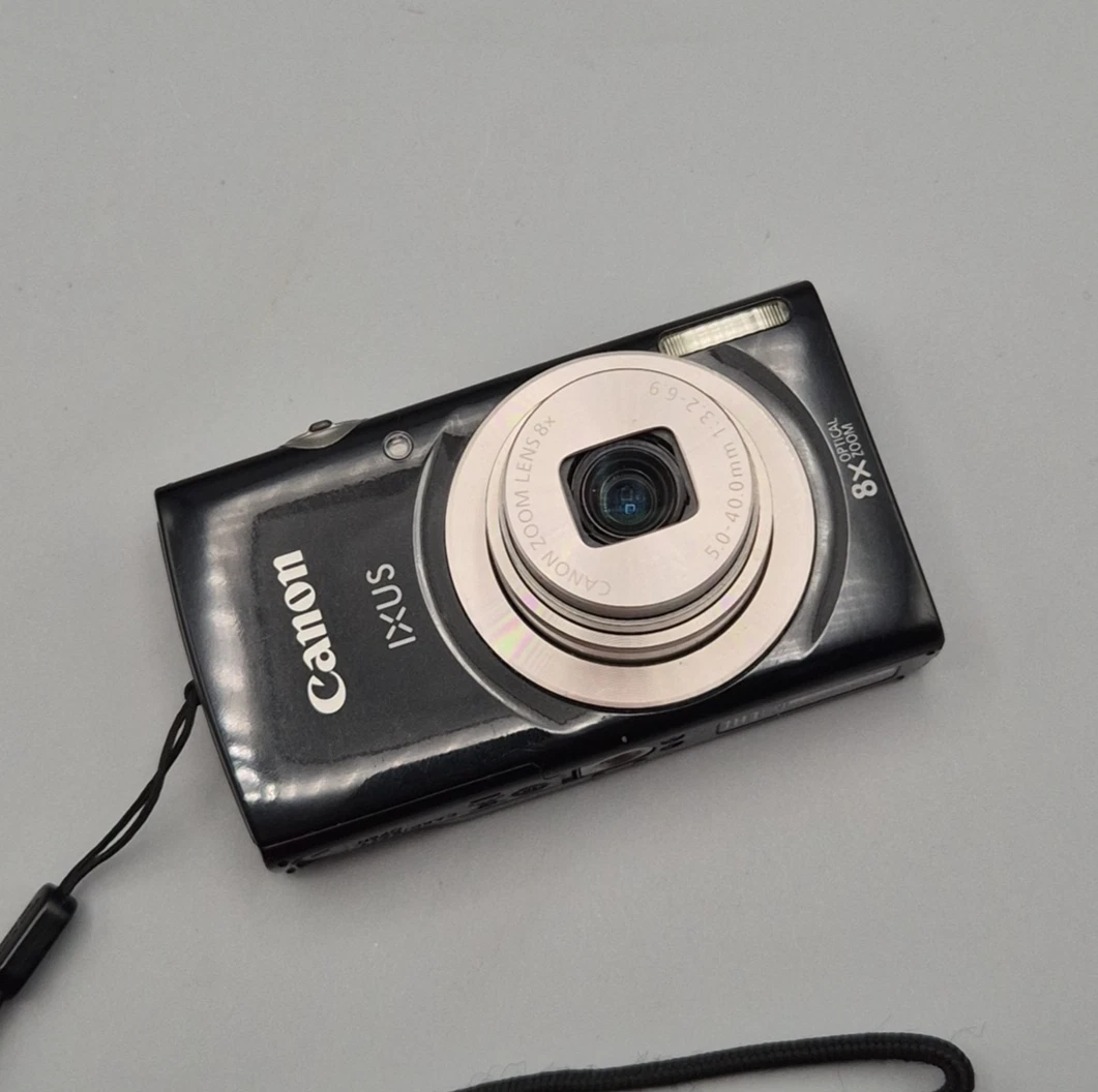 Canon IXUS 185 Compact Gris – 20 Mpx, Zoom 8x, WiFi/NFC – Comme Neuf