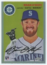 2023 Topps Chrome Platinum Brian O'Keefe RC #140 TW1