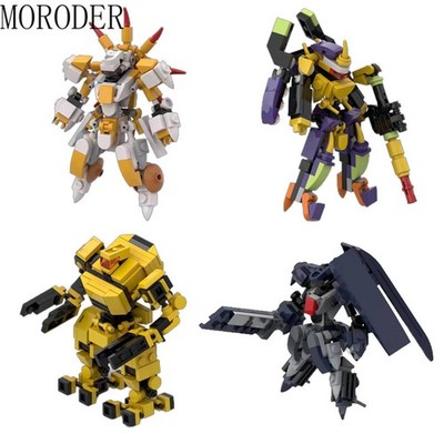 Building  MOC small mecha exoskeleton robot toy