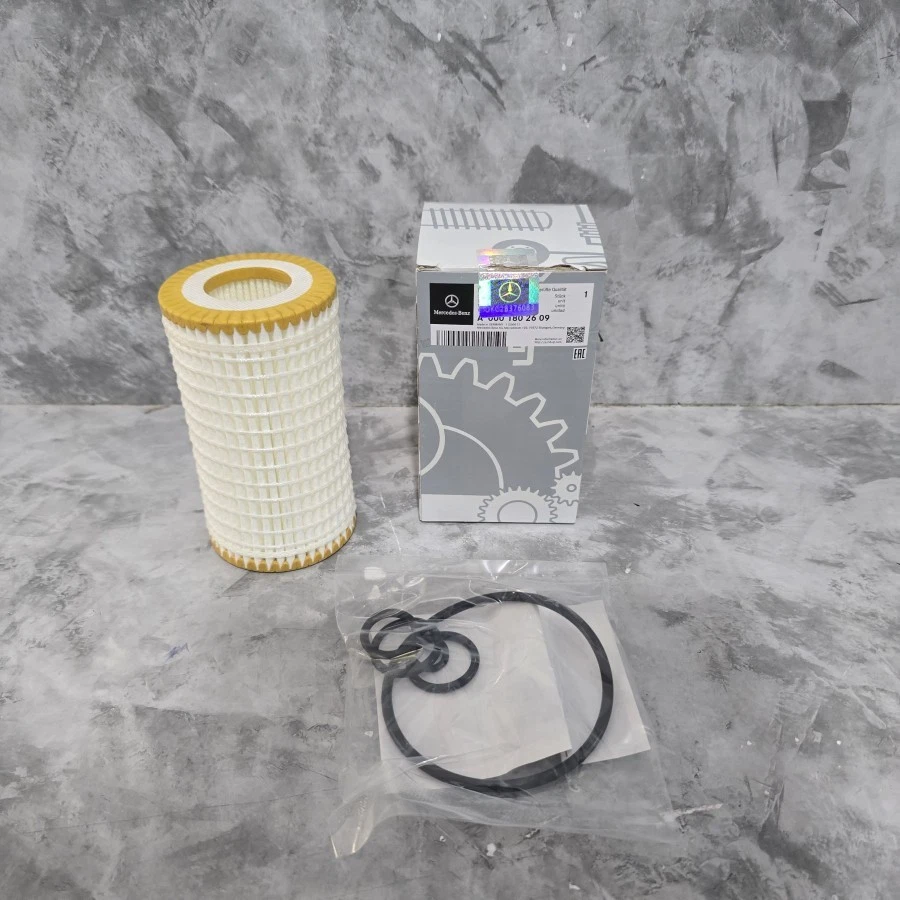 Conjunto de filtro de óleo do motor compatível com Mercedes-Benz C300 2008-2012 A0001802609 fabricante de equipamento original - Imagem 4 de 4