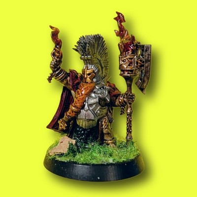   Games Workshop Warhammer Age of Sigmar Fyreslayers Auric Flamekeeper