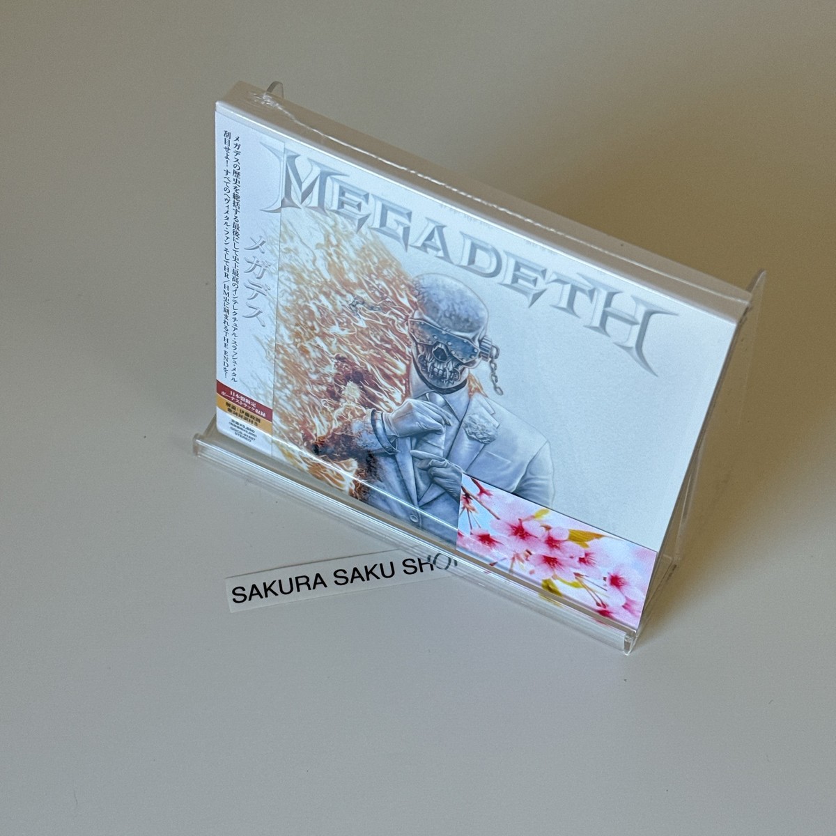 Megadeth Last Album Megadeth Japan Limited Edition CD Bonus Track