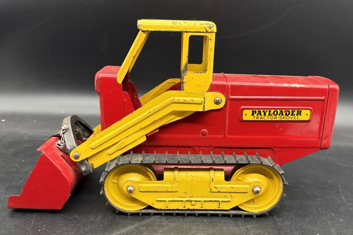 ミニカー Vintage PAY LOADER Construction Toy 25+ Loader Vintage Manufacture Diecast Construction Equipment for