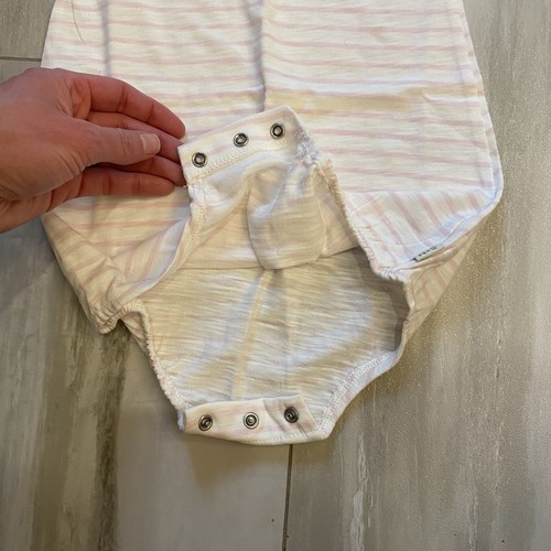 Neu! Sammy + Nat rosa und weiß gestreifter Samantha Bubble Strampler, Größe 18-24M - Bild 10 von 10