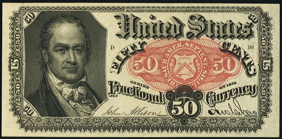 FR 1381 - 50c FIFTH ISSUE FRACTIONAL - BOB HOPE NOTE - PCGS 66 PPQ GEM NEW - Image 3 of 4