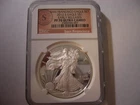 2012 S Silver American Eagle NGC PF-70 Ultra Cameo (San Francisco Eagle Set)