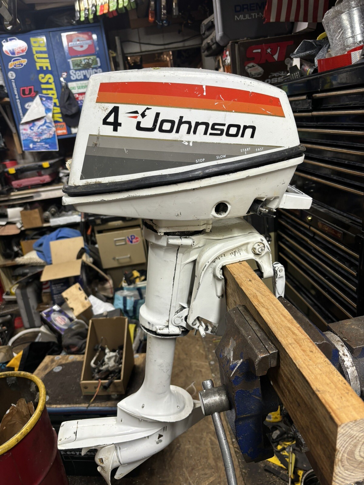 4 hp johnson outboard motor / PARTS eBay