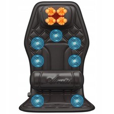 5 In 1 Massage Car Seat Cover Cushion Shiatsucoolfanwarm Heat Chair Universal 5 In 1 Massage Car Seat Cover Cushion Shiatsucoolfanwarm Heat Chair Universal