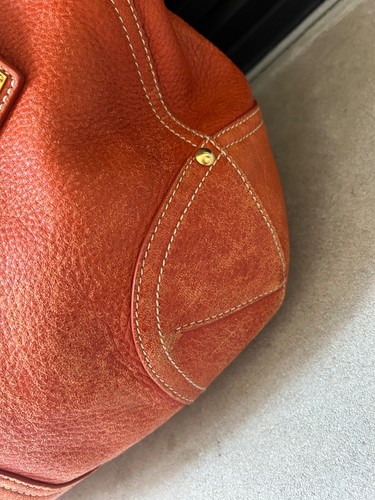 The Original Car Shoe Bag By PRADA Hobo Brown Designer - Imagen 4 de 13