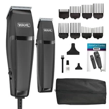 New Wahl Combo Pro 14 Piece Complete Styling Kit w/ Touch Up Trimmer- 79450