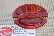 28-31 Model A Hot Rod Motorcycle Bobber Harley Custom Stop Glass Tail Light Lens