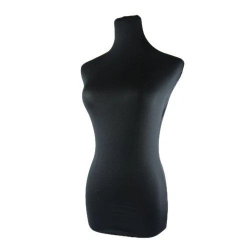 AMT-MANNEQUINS Stretchy black nylon cover, To renew female mannequin torso dress form-Jersey#12