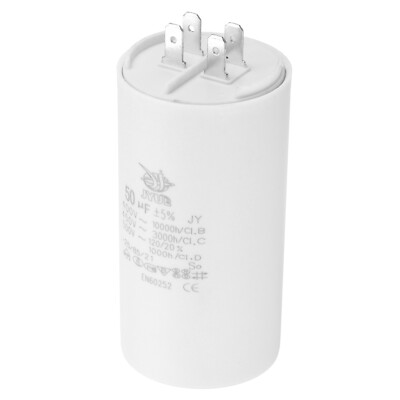 CBB60 50uf Laufen Kondensator AC450V 4 Pins 50/60Hz Doppel Einsatz Zylinder