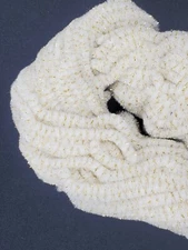 WHITE GOLD New Age Chenille 5 Yard Pack Size #2 Medium Fly & Jig Tying