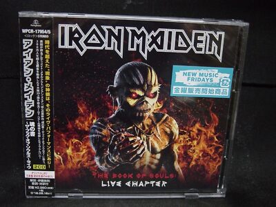 New CD IRON MAIDEN -The Book Of Souls Live Chapter- from Japan