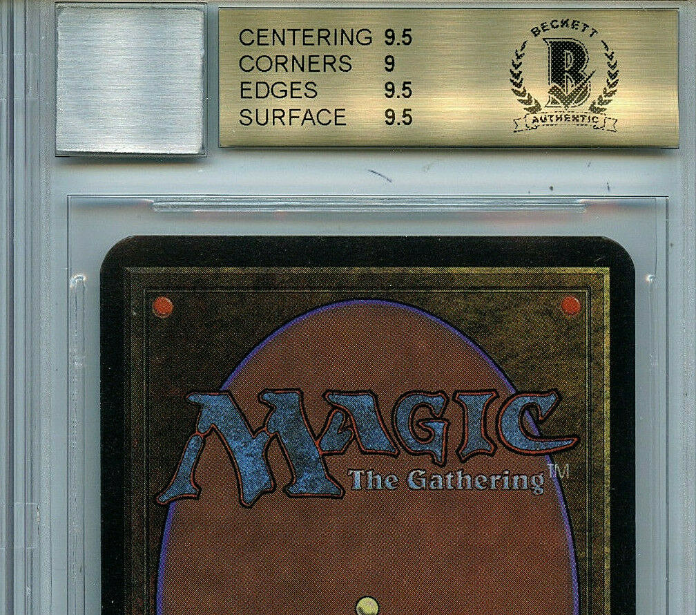 MTG Alpha Bayou BGS 9.5 Gem Mint BAS 10 Signed Card Magic MTG Alpha Bayou BGS 9.5 Gem Mint BAS 10 Signed Card Magic